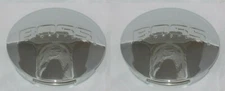 2 CAP DEAL BOSS MOTORSPORTS CHROME 3173-06 WHEEL CENTER CAPS MADE IN KOREA 