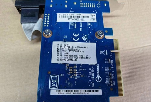 ASUS NVIDIA GeForce GT730 2GB GDDR3 PCI-E Graphics Video Card VGA DVI HDMI - Picture 3 of 4