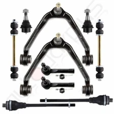 10pcs Suspension kit Upper Control Arm Tie Rod End For 2002-2006 Silverado 1500