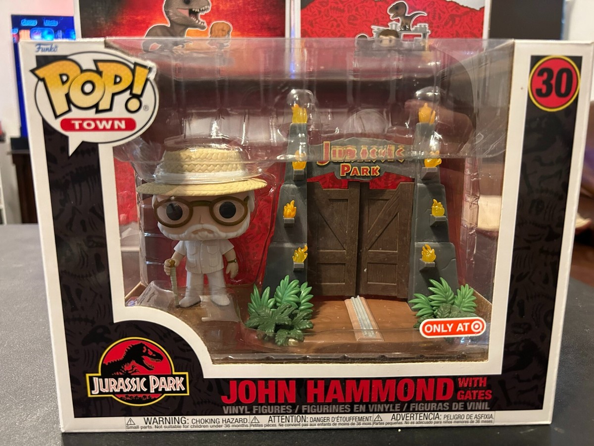 Funko Pop! Town: Jurassic Park - John Hammond with Gates - Target 