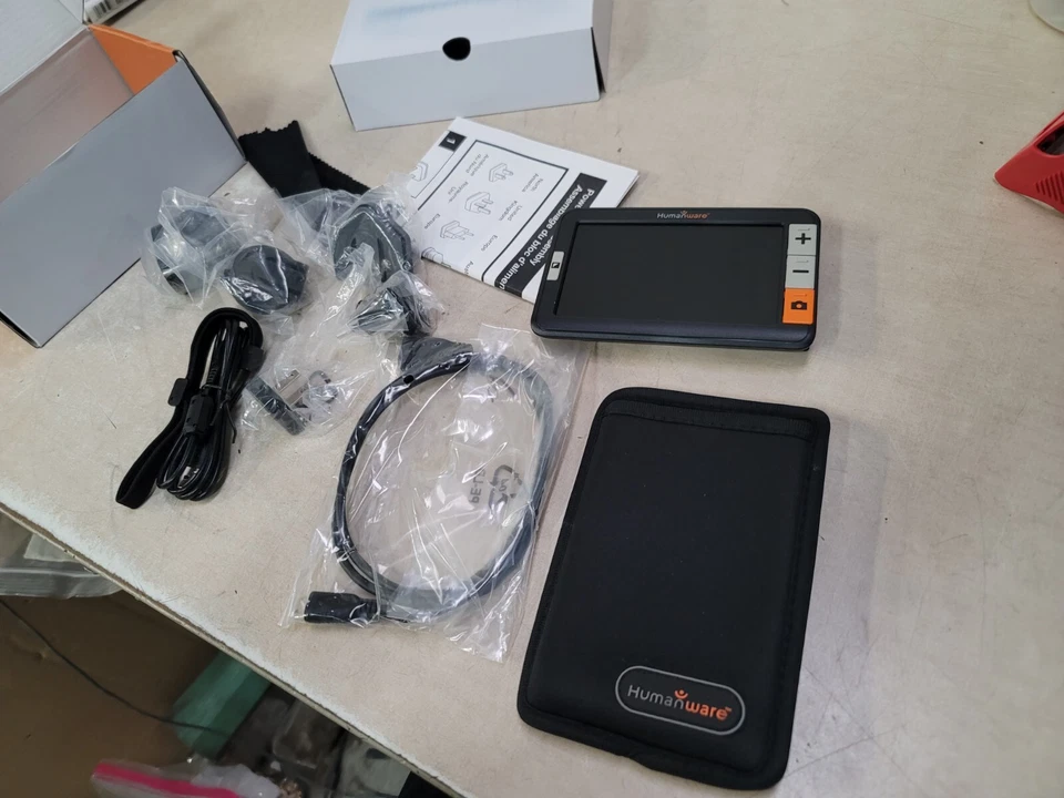 Lupa electrónica de mano HumanWare explore 5, ayudas para baja visión NOB - Imagen 4 de 4