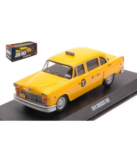 CHECKER 1974 N.Y.C.TAXI "JOHN WICK CHAPTER 3 PARABELLUM 2019" 1:43