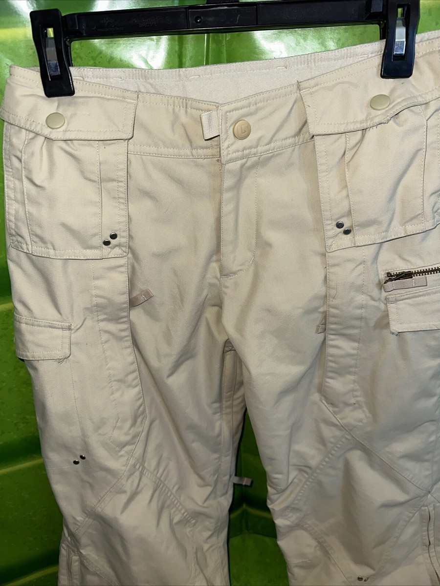 Burton Snowboard Pants Unisex Beige XS RN 87380 CA 26902 | eBay