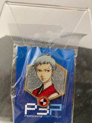 Persona 3 Portable Akihiko Sanada Golden Enamel Pin Anime P3P Reload ...