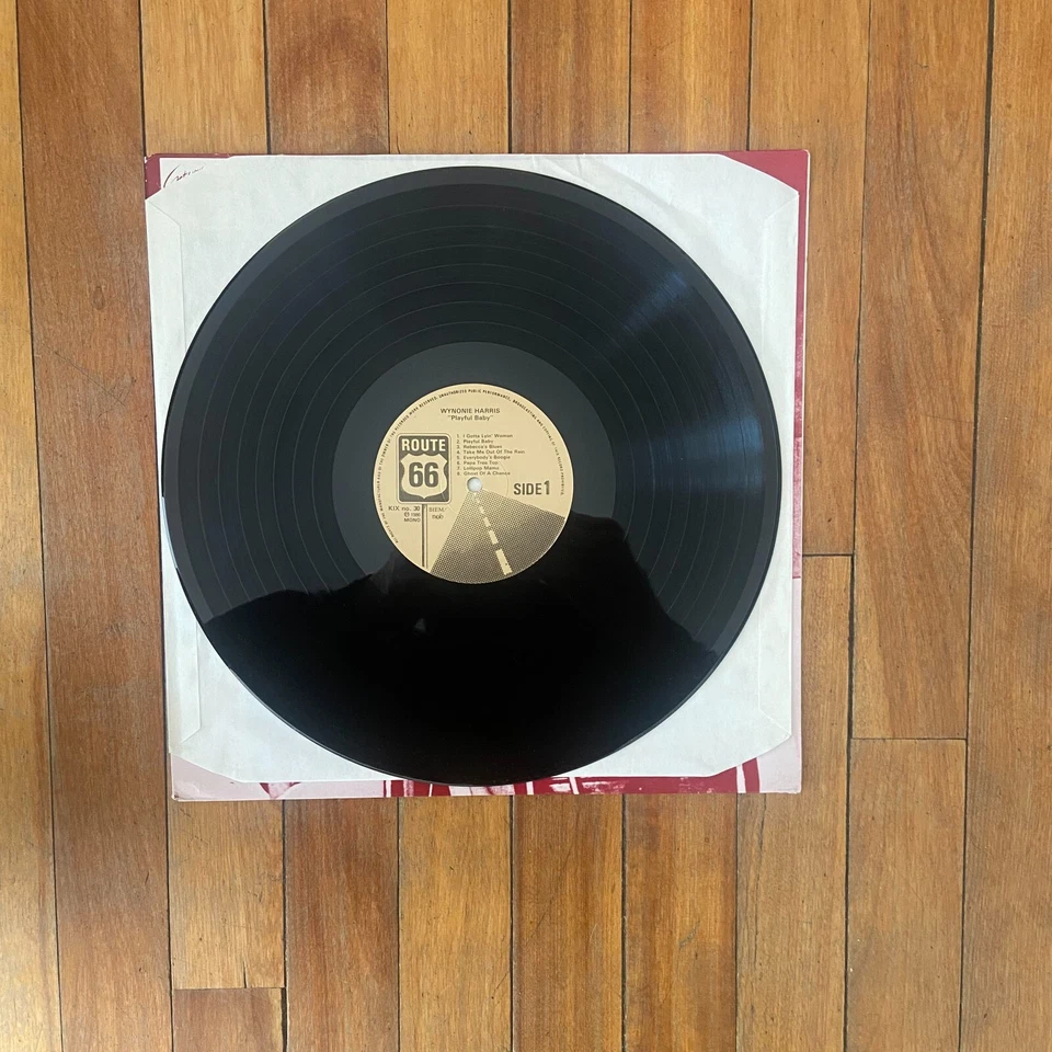 Playful Baby Wynonie Harris Vinyl LP 1986 Route 66 KIX-30 Mono Gatefold - Image 3 of 4