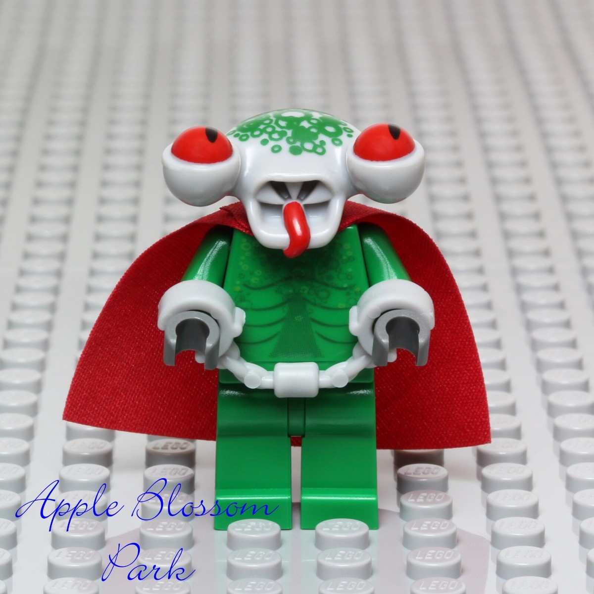 LEGO Space Police 3 Alien SQUIDMAN Minifig Green Monster Squid Man