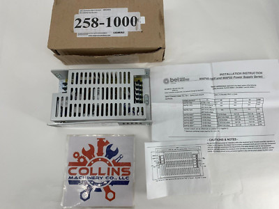 Bel Power Solutions MAP55-1012G AC/DC Converter 12V 55W 1-Output 12V 90-264V Inp