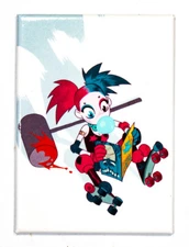 DC Comics Harley Quinn  FRIDGE MAGNET Ben Caldwell Suicide Squad Batman Joker