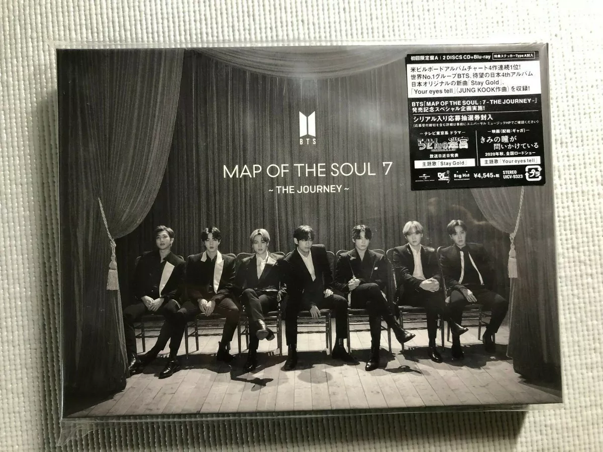 BTS Map of The Soul 7 - The Journey - First Press A ( CD+Bluray ) Set