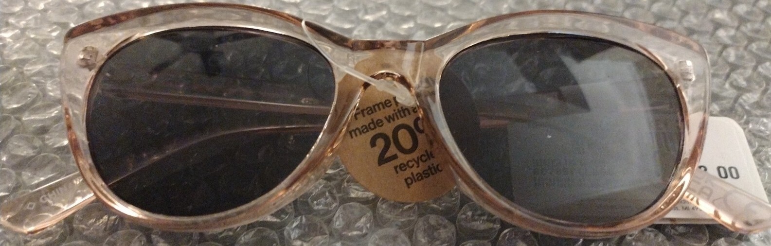 Ophelia Roe Pink Cat Eye Sunglasses Polarized 100% UV Protection-image