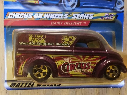 1999 Mattel Hot Wheels Dairy Delivery Circus On Wheels Series China - Picture 2 of 3