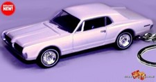     HTF KEYCHAIN 68 69 70 WHITE MERCURY COUGAR CUSTOM Ltd EDITION GREAT GIFT    