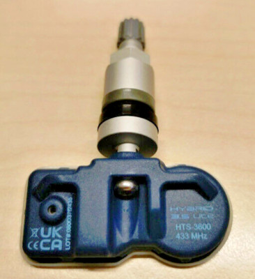 Reifendrucksensor für Smart RDKS, TPMS Sensor 433MHz silber Fabrikat Hamaton