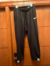 NWT Adidas Originals Womens Cuffed Pants Jogger Black Size XL Orig. 55