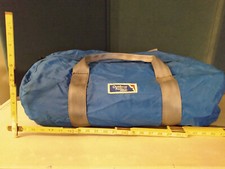 Vintage Outdoor Products Blue Duffle No Strap Made In USA 24x13x13 NonProfit