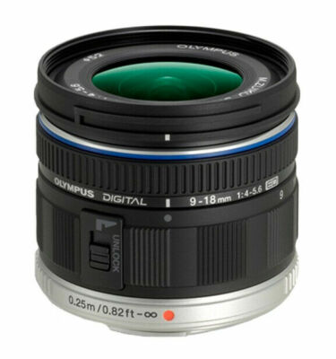 Olympus M.Zuiko Digital ED 9-18mm f/4.0-5.6 - Ultra Wide Angle Zoom Lens for Micro Four Thirds