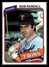 1980 Topps #162 Bob Randall - NM/MT+ Set Break!