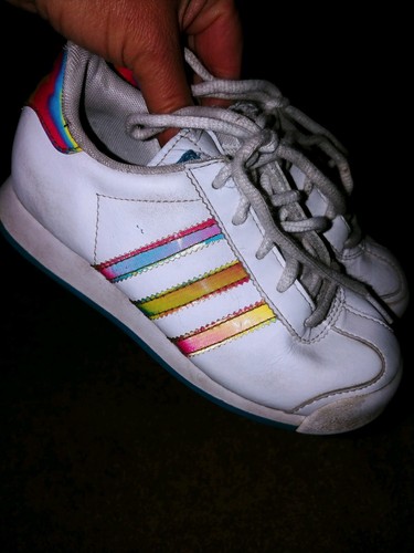 Adidas Toddler Girl Sz. 12 Samoa Lace 