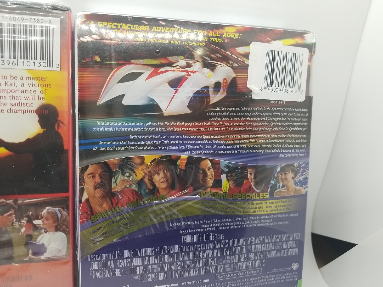 Kid Action Speed Racer 2 family Action DVDs The Karate Kid 2005 & SPEED RACER sealed NEW ...
