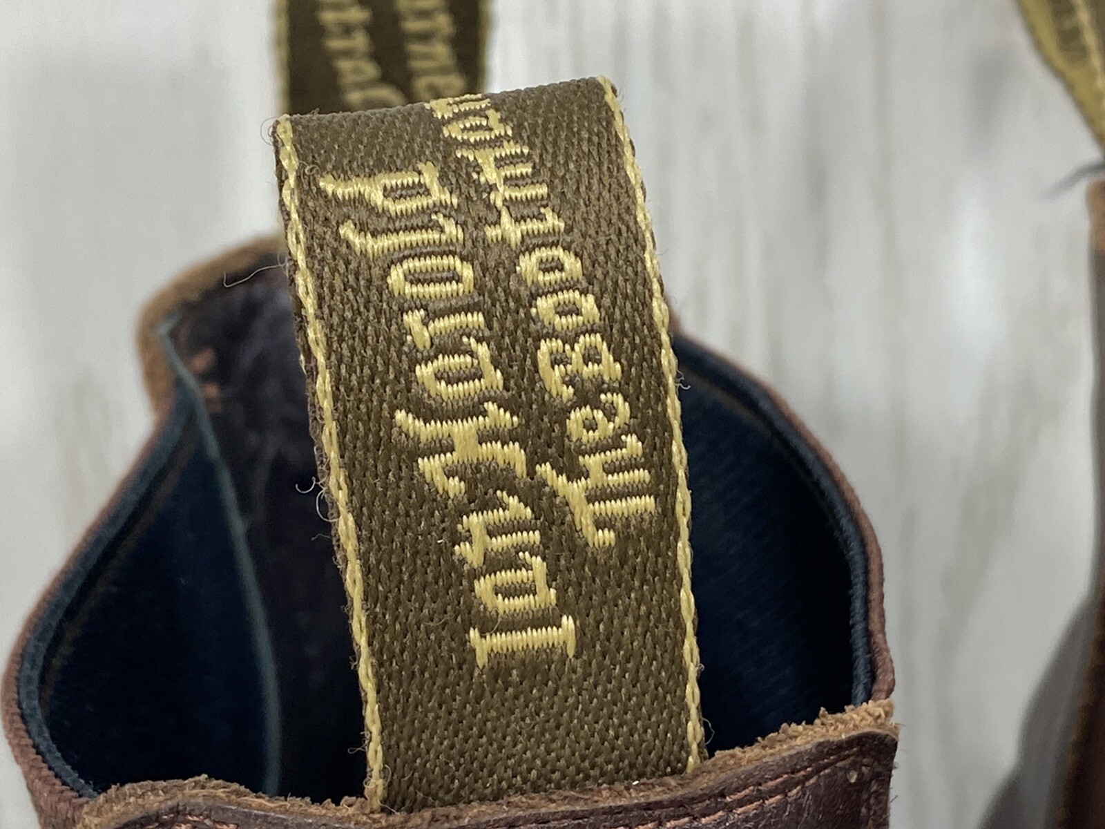 Ian Harold the bootman leather boots 