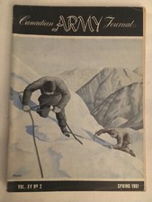Canadian Army Journal Vol XV No 2 Spring 1961