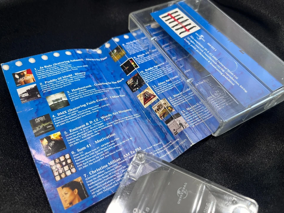 Universal TH Compilation Album Cassette Tape (2002) Rammstein Weezer Eminem Foto 2 de 3
