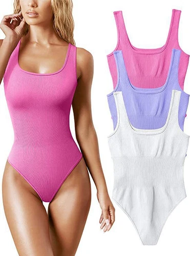 Body Damenbody 2er 3er Pack Unterhemd Breite Träger Trägerbody Baumwolle S-3XL - Bild 9 von 35