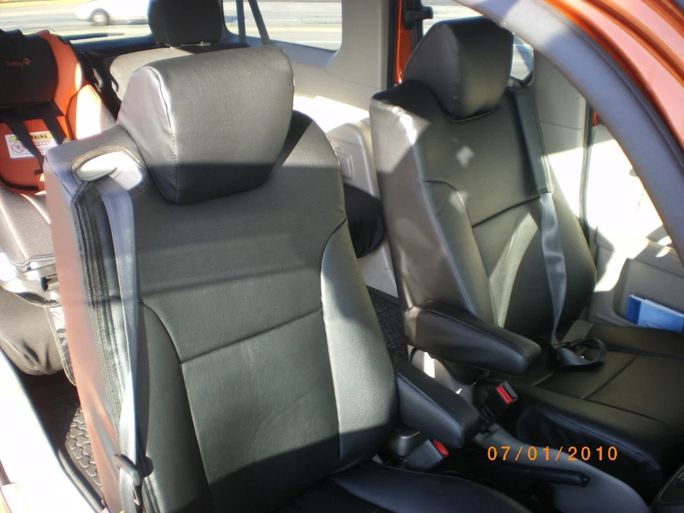 для HONDA ELEMENT 2007-2011 S.LEATHER ИНДИВИДУАЛЬНЫЙ КРОЙ 2 ПЕРЕДНИЕ СИДЕНЬЯ ЧЕХЛЫ 13 ЦВЕТОВ - Изображение 4 из 4