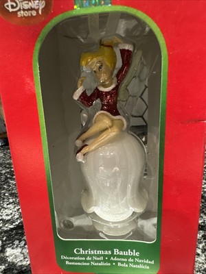 Disney Store exklusive Tinkerbell Ornament Kugel neu im Karton perfekt 