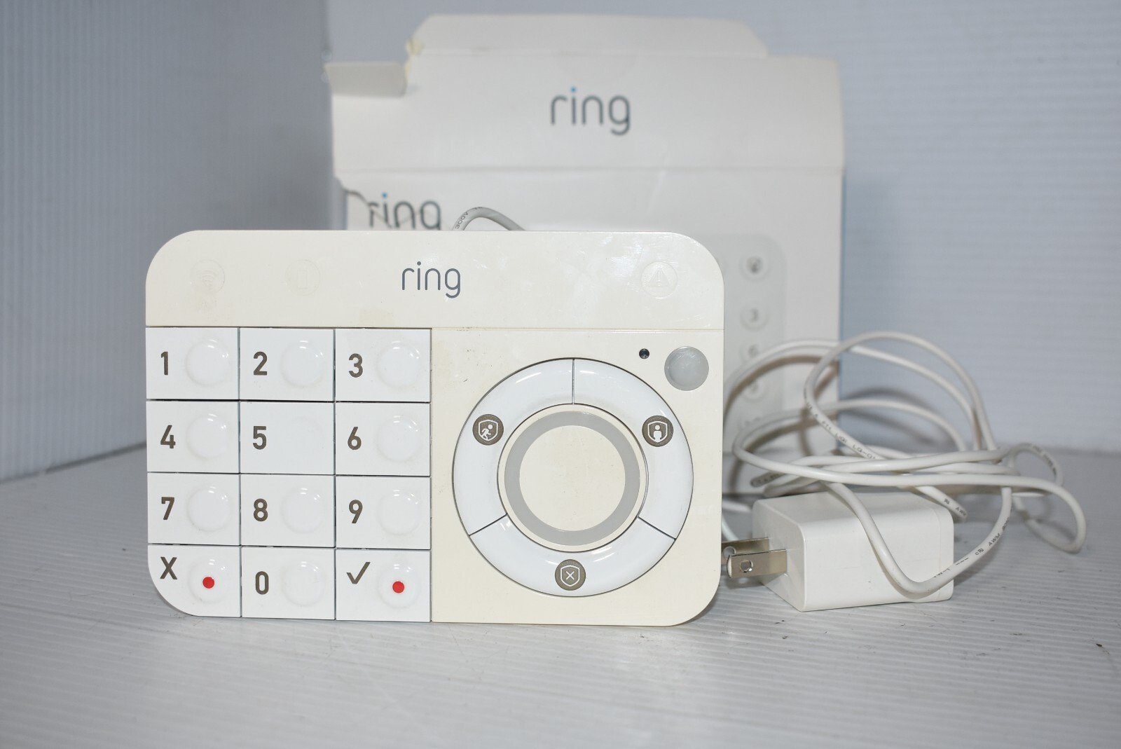 Ring Wireless Keypad 2nd Gen with Mount Plate & Power Adapter-image