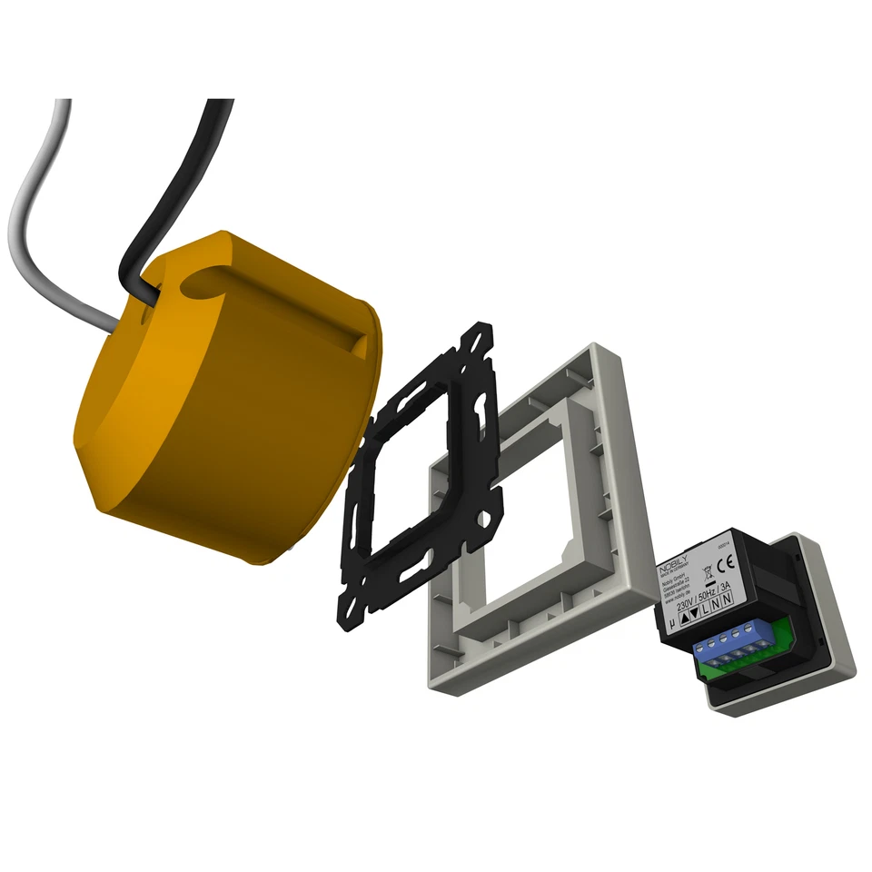 NOBILY ZS1 Rolladen Zeitschaltuhr Rolladensteuerung Rollladen Timer Steuerung - Bild 4 von 4