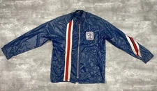 vintage 70s EVINRUDE SUPER STRANGER SWINGSTER JACKET WINDBREAKER FOR REPAIR