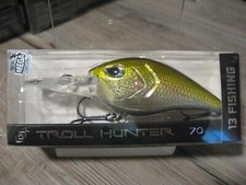 13 Fishing * 2 3/4" Troll Hunter 70 - 11/16 Oz - 12' Floating Lure - Epic Shad