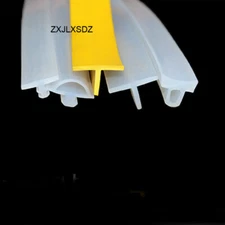 T Shape Silicone Rubber Sealing Strip Weatherstrip Gap Filler Filling Strip