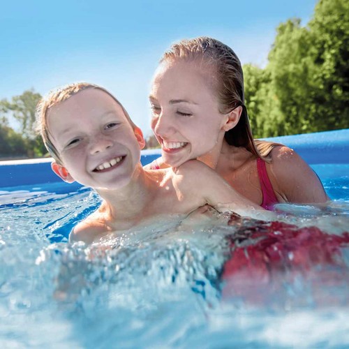 INTEX Schwimmbecken 366x76cm Planschbecken Schwimmbad Swimming Pool Quick Up - Bild 5 von 6