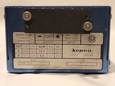 KEPCO PRM 12-5  100-130V  60Hz  1.1A POWER SUPPLY
