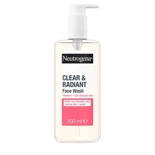 Clear & Radiant Facial Wash 1x 200ml, Clarifying Face Wash for Normal Skin Ty...
