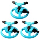  Set of 3 Wasserspeudler Automatisches Bewässerung Automatischer Rasensprinkler