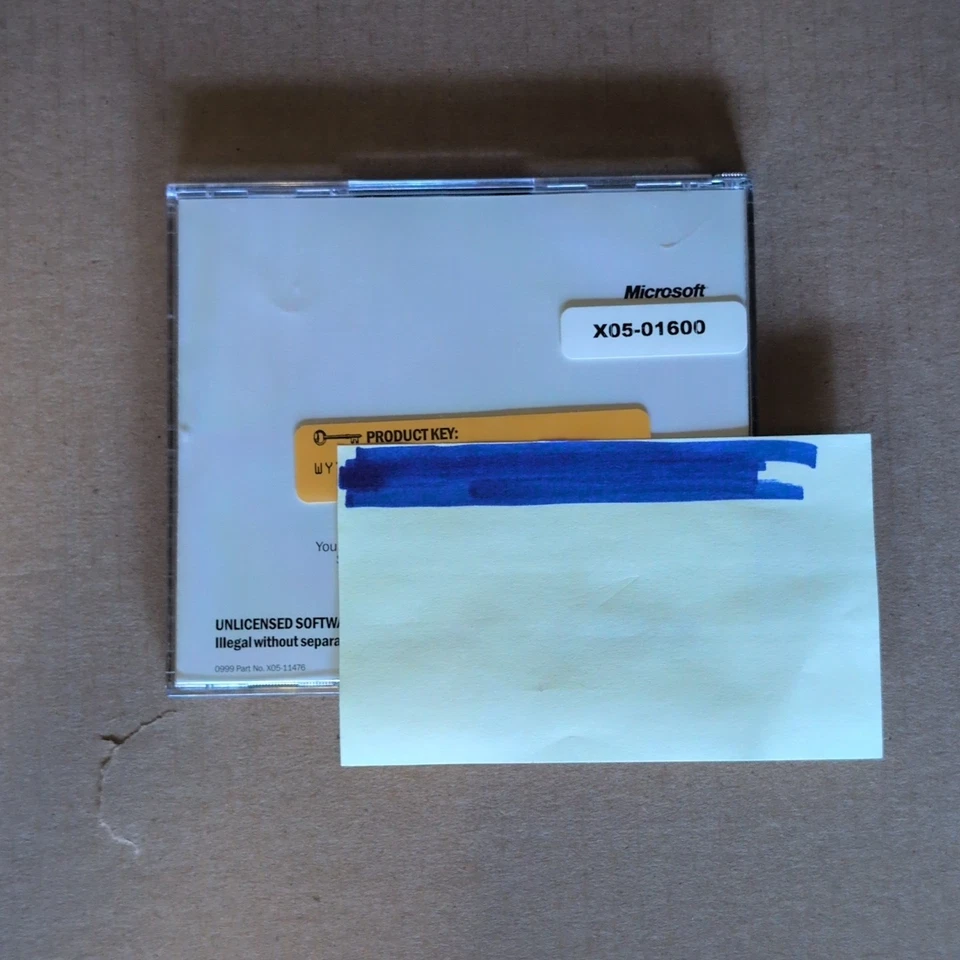 Microsoft Windows 2000 Server Install CD With Product Key Code - Image 2 of 4