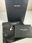 NWT Saint Laurent YSL Logo Clip-On Pearl Ear Cuff Made in France Authentic — photo 9