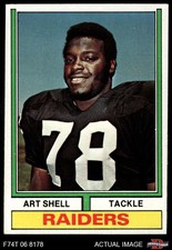 1974 Topps #272 Art Shell Raiders HOF Maryland 4 - VG/EX