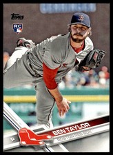 2017 Topps Update #US295 Ben Taylor Boston Red Sox RC Baseball Rookie Card