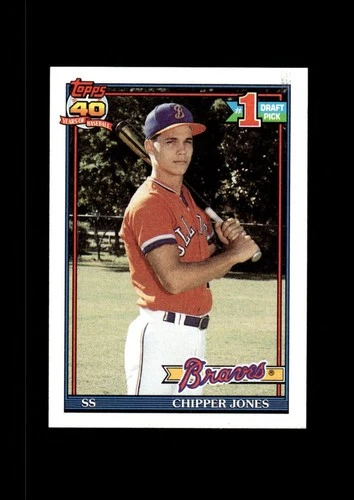 1991 Topps: #333 Chipper Jones DP RC NM-MT OR BETTER