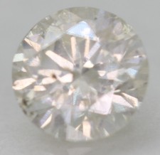 0.48 Carat H Color Round Brilliant Natural EARTH MINED Loose Diamond 5.01m VIDEO