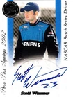 2002 - Press Pass Signings  NASCAR Trading Card - Scott Wimmer
