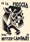 Poster Fortunato Depero Bitter Campari Vintage Pubblicità Italiana