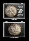 1987 American Silver Eagle 1 oz .999 Fine Silver – Natural Toning (Uncirculated)