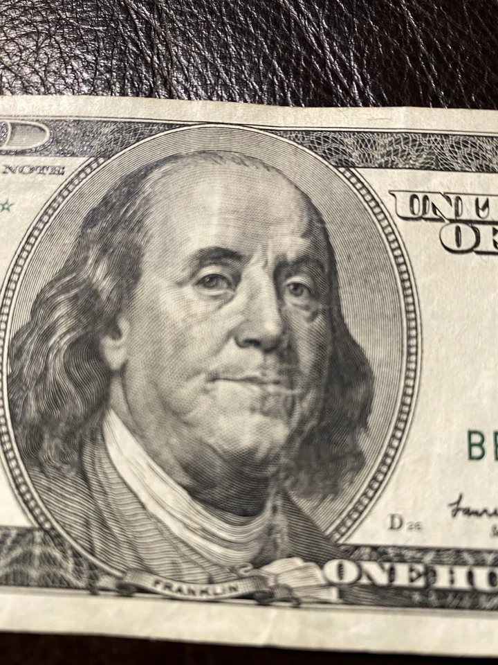 1999 $100 Dollar Star Note With Low Serial Number -VERY LIGHTLY CIRCULATED - Image 4 of 4