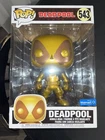 Funko Pop! Vinyl Jumbo 10 in: Marvel - Deadpool (Gold) (Metallic)