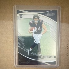 Panini 2025 Absolute Rookie Colston Loveland Chicago Bears #114 NFL Card